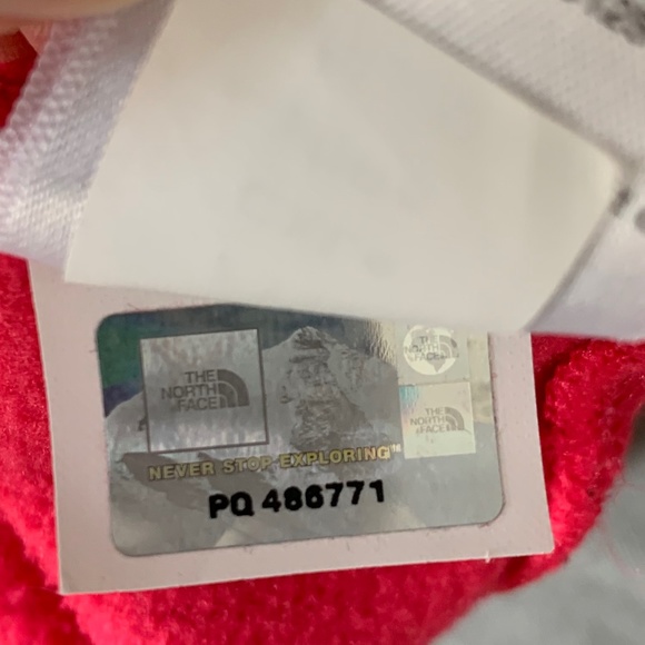 The North Face Women Long Hoodie Pink Red Size M - Picture 5 of 5